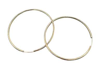 611- Hoop Earrings 2x55mm