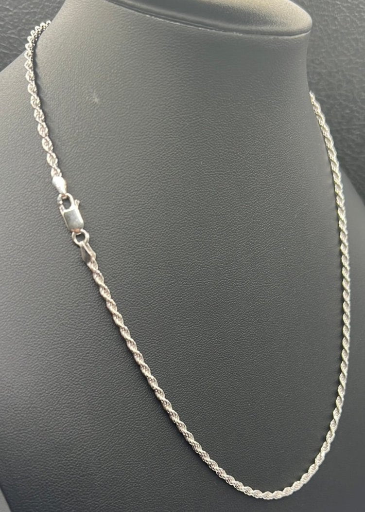 S277- Rope Chain Necklace 18”