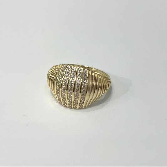 1454- NEW 10K Gold Fancy Women's Ring W.G