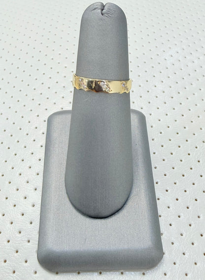 1817- NEW 14K Wedding Rings Set W.G