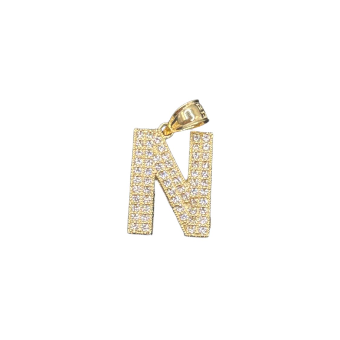 510- 14K Letter “N” Pendant