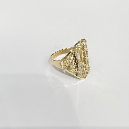 1636- NEW 10K Fashion Fancy Ring W.G