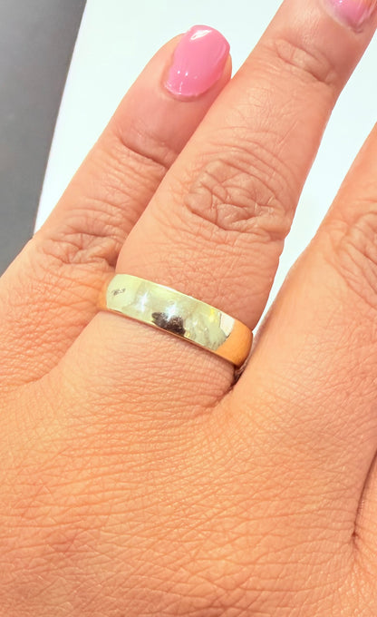 1684- NEW 14K Gold Wedding Band Ring W.G