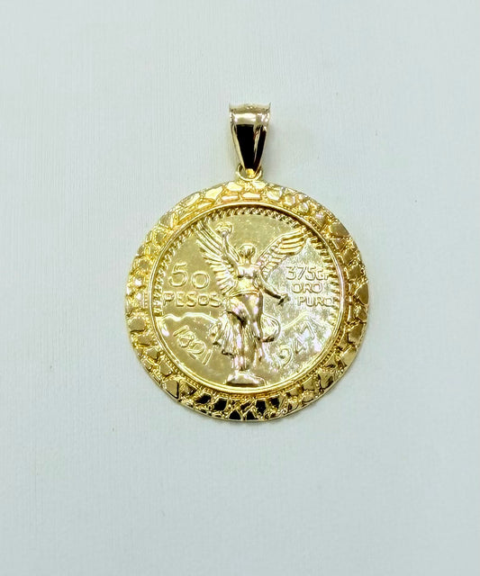 1769- NEW 10K Gold 50 Pesos Centenario W.G