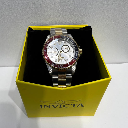 R44- Invicta Red & Black Men's Watch 42mm W.G