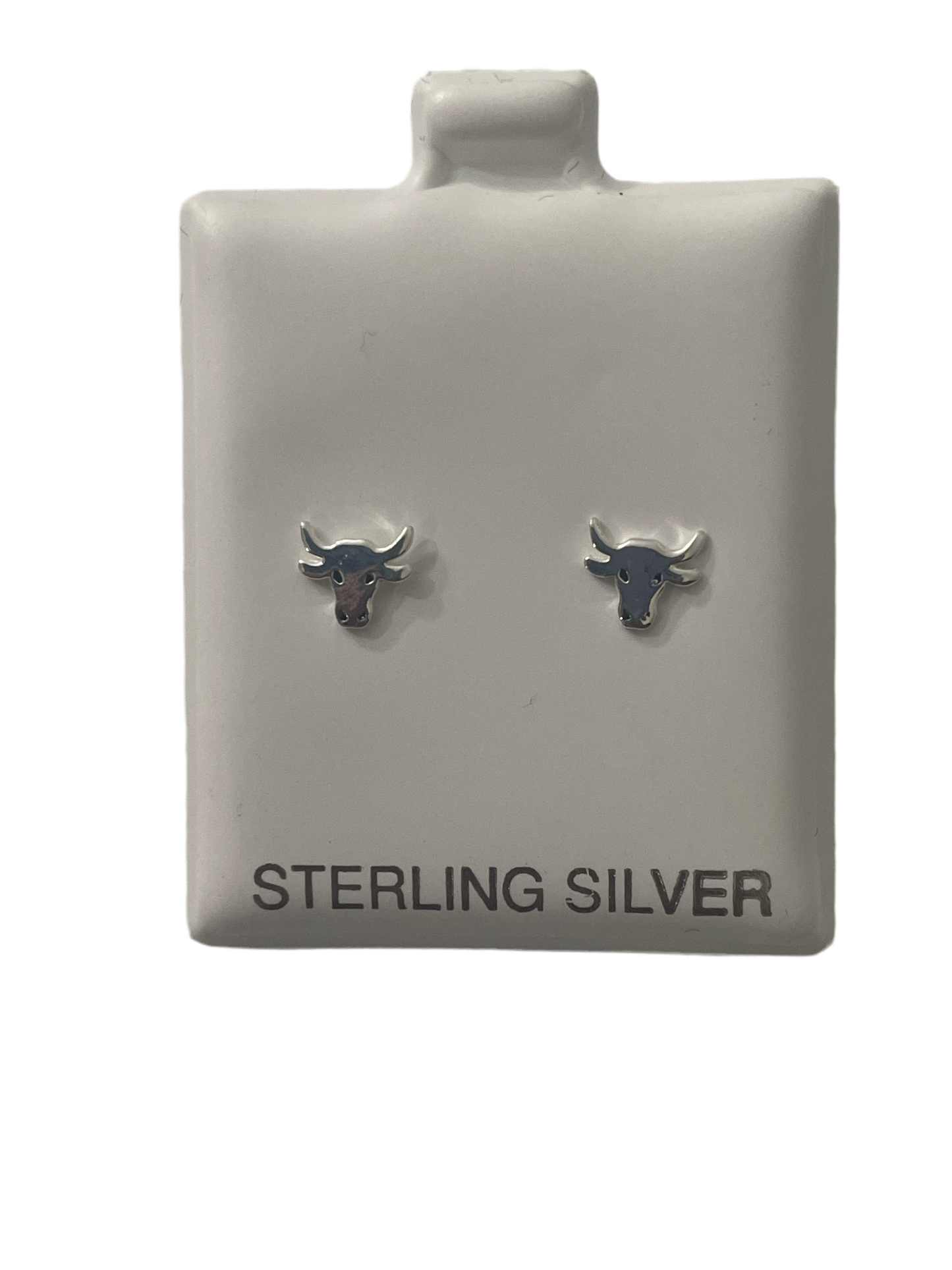 S688- Bull Stud Earrings