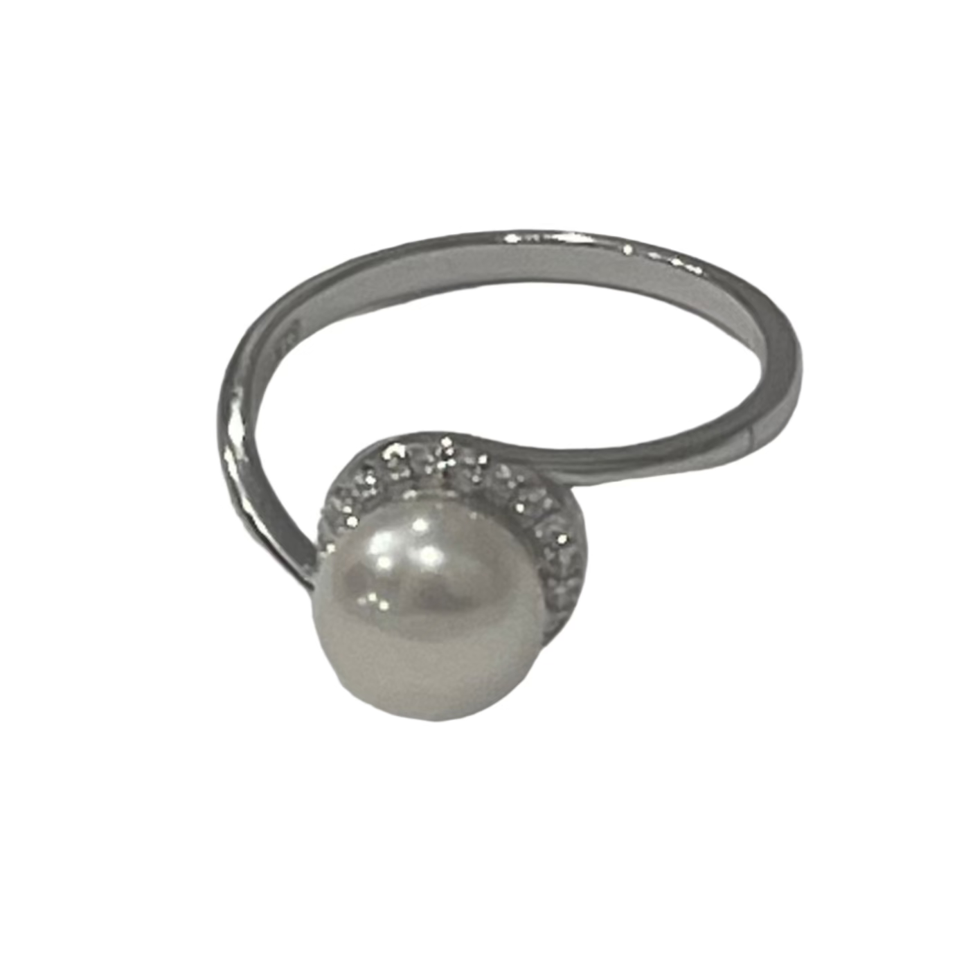 S769- Freshwater Pearl Ring Sz 7