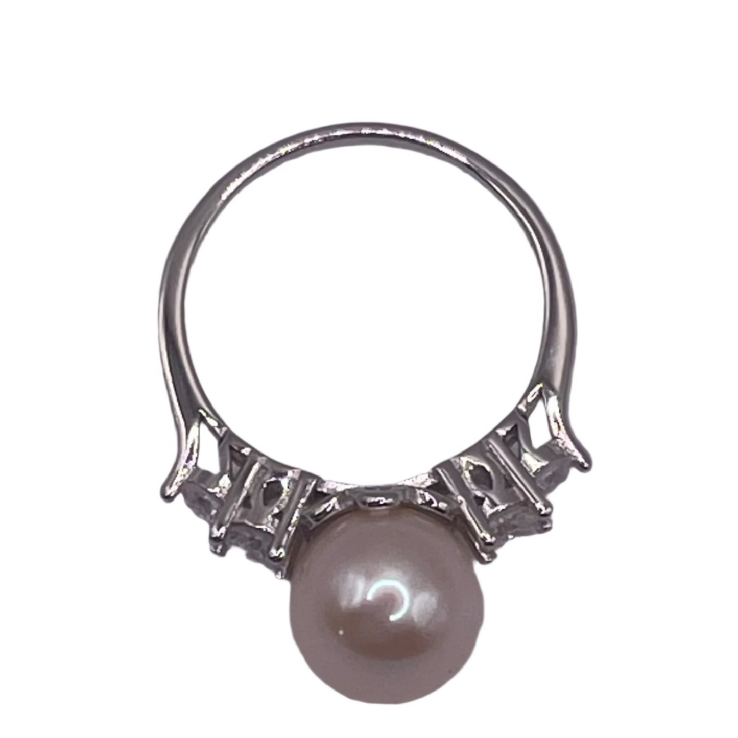 S759- Freshwater Pearl Ring Sz 5