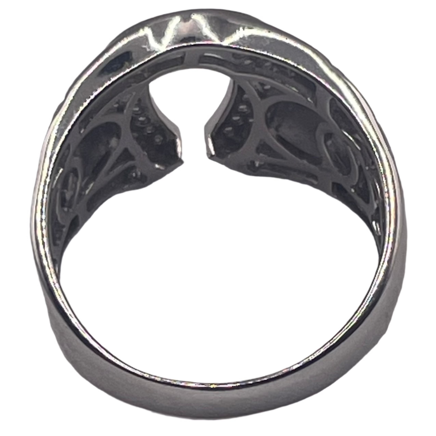 S801- Horseshoe Men Ring Sz 10