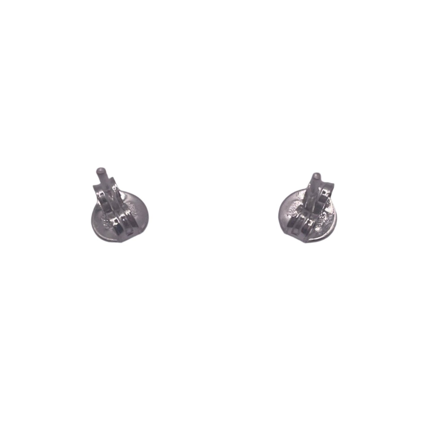 S526- .925 White Stone Studs Earrings