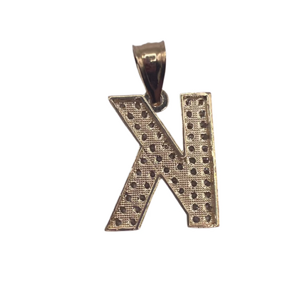 664- Letter “K” Shiny Pendant