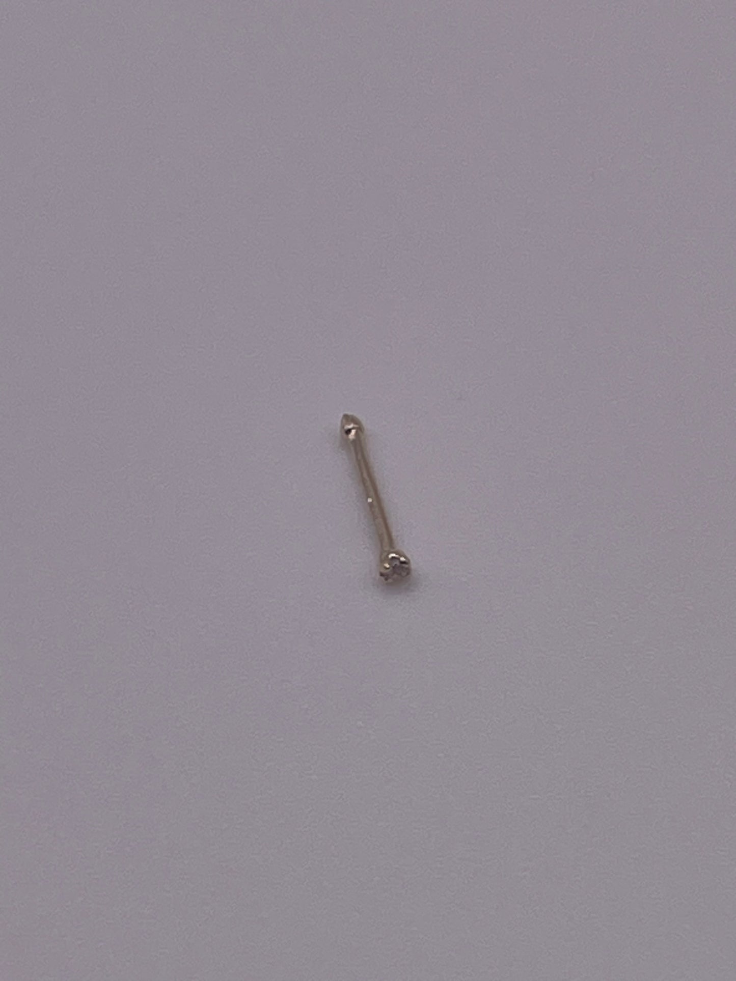 658- 14K Gold Nose Stud 1mm