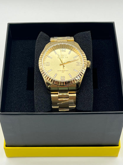 **R1- Invicta Gold Color Men Watch 43mm