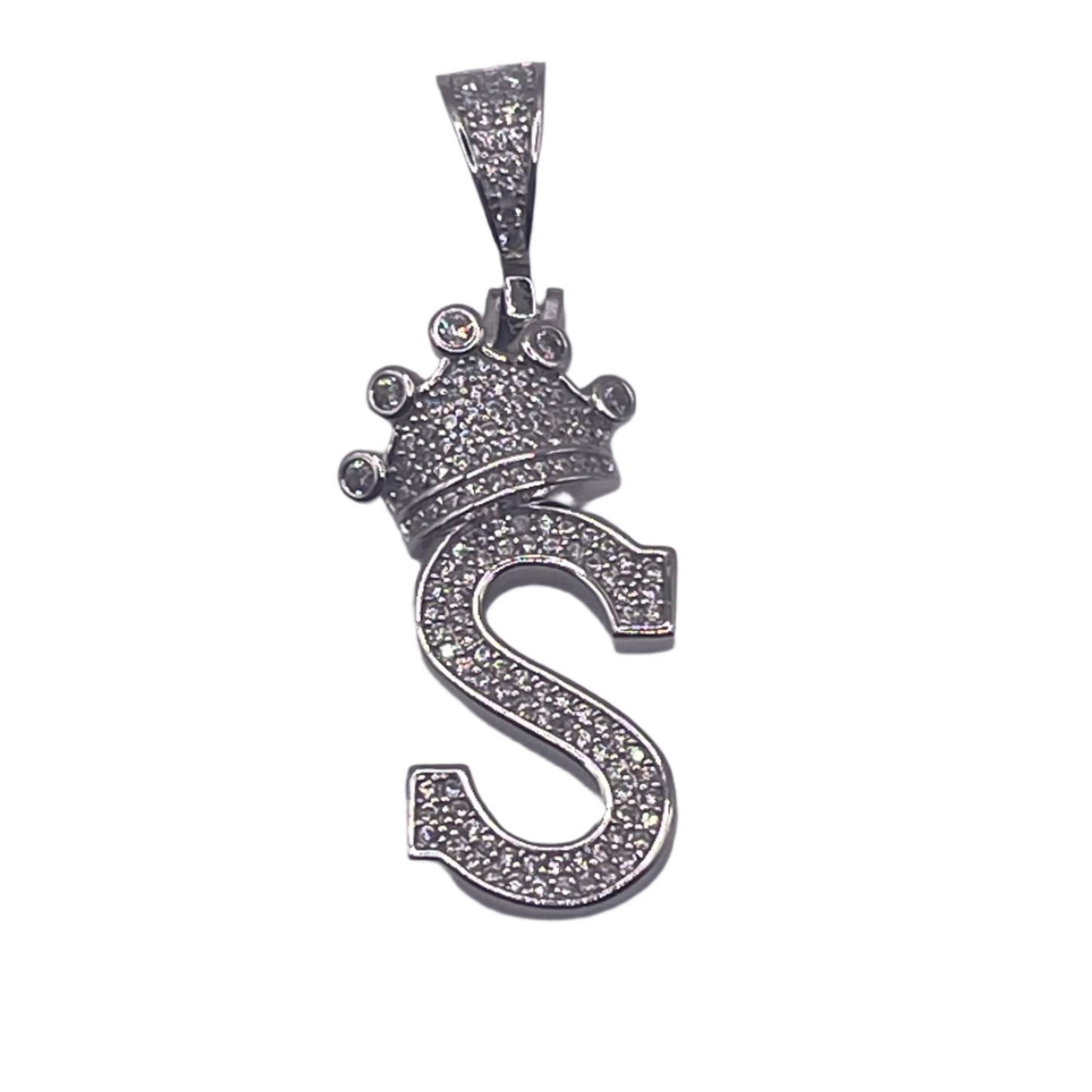 S814- Letter S Bright Pendant