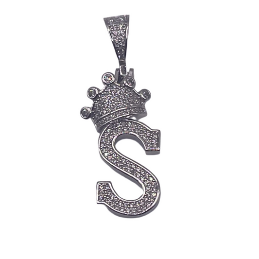 S814- Letter S Bright Pendant