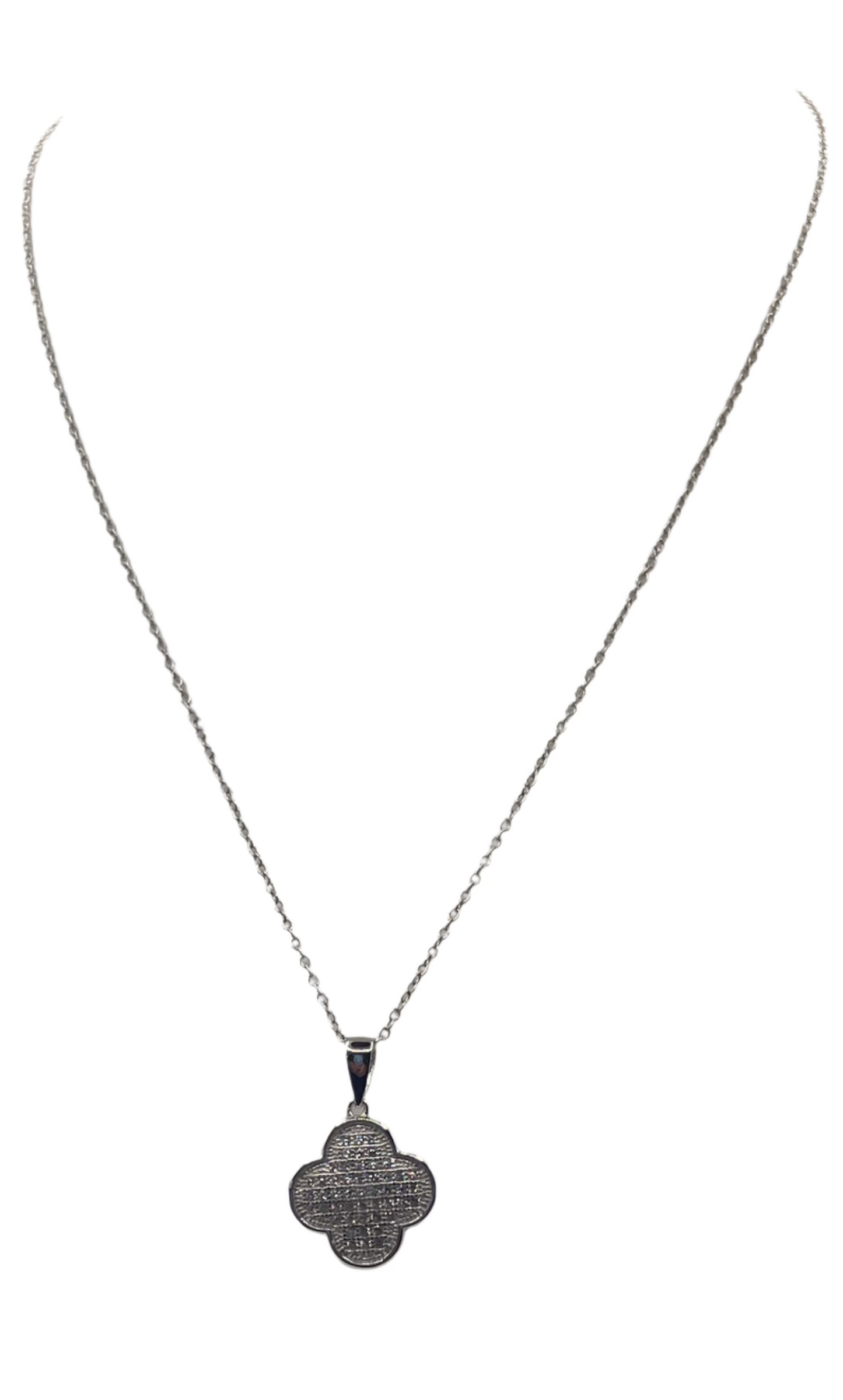 S803- clover Cleef Necklace 16”