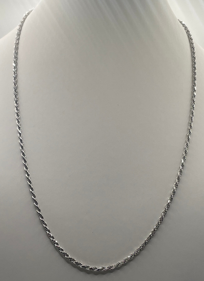 S794- Rope Chain Necklace 20”