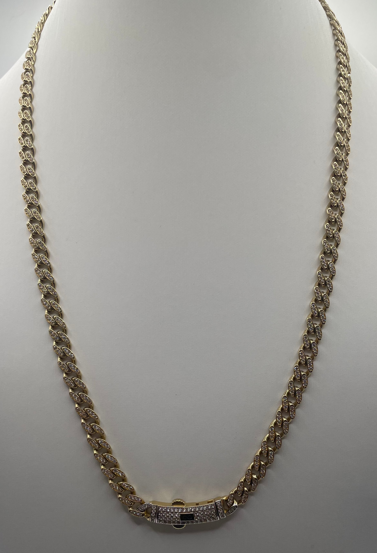 **827 - NEW 14K Itallo Chain (5.55mm).W.G