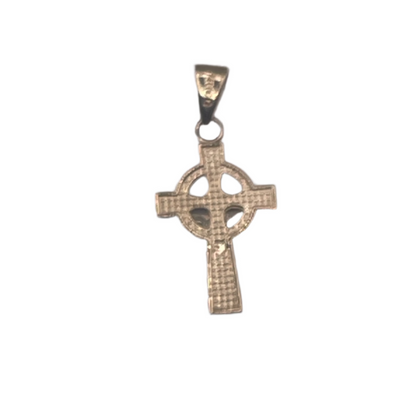 835- NEW Cross “Religious” Blue Pendant (20x12mm) W.G