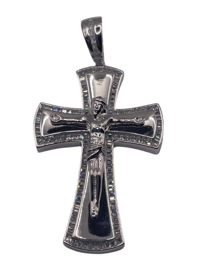 S853- Silver Fashion Crucifix Pendant