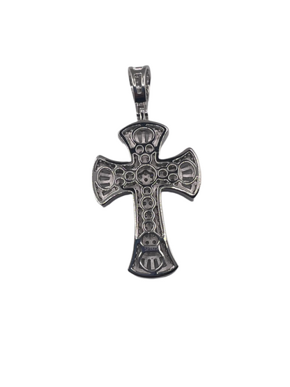 S850- Cz Stones Fashion Cross Pendant