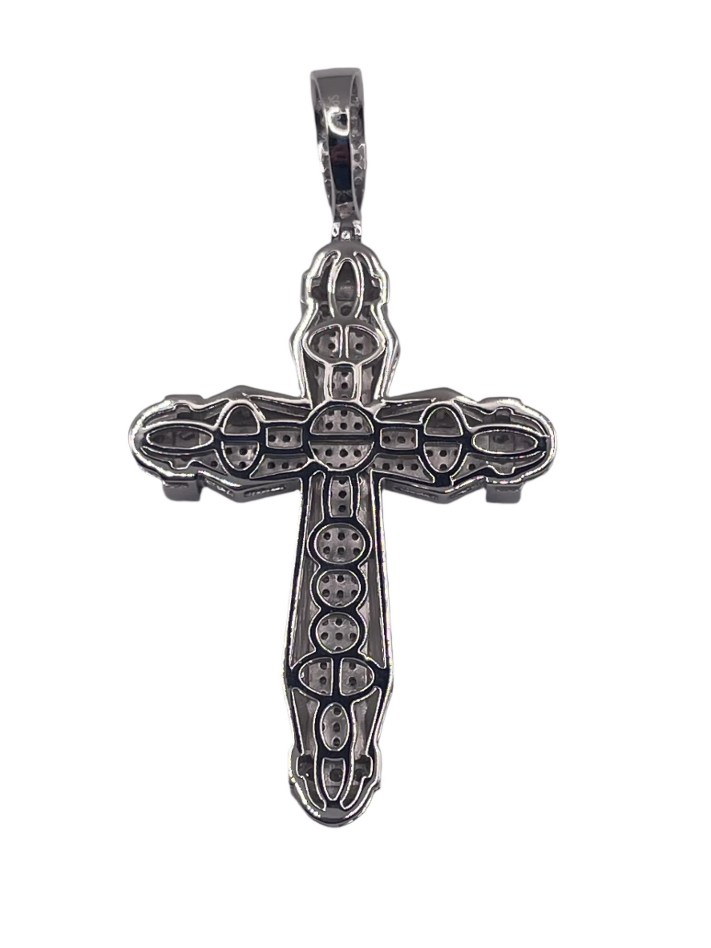 S849- Fashion Cz Stones Cross Pendant