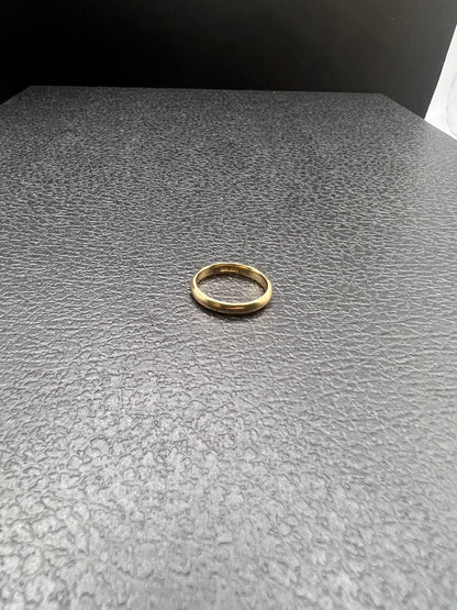 247- 14K Wedding Ring Band Sz 6