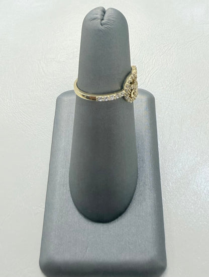 1847- NEW 10K Elephant Lucky Women's Ring W.G