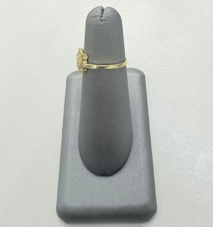 1844- NEW 10K Kitty Women's Ring W.G