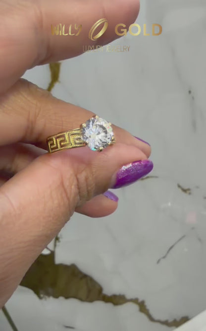 1713- NEW 14K Wedding Cz Women’s Ring W.G