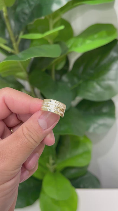 1452- NEW 10K Gold Fancy Women's Ring W.G