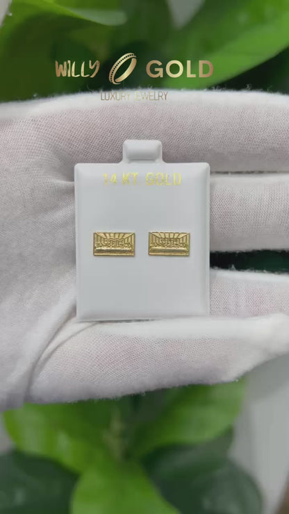 1605- NEW 14K The Last Supper Earrings W.G
